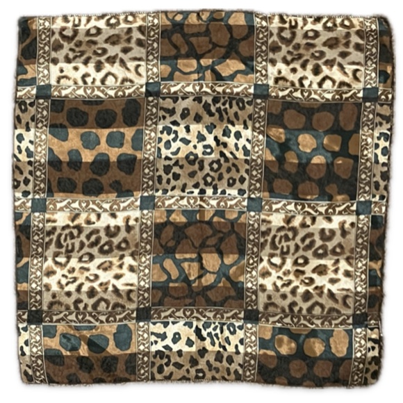 Animal Print Scarf - Picture 1 of 3